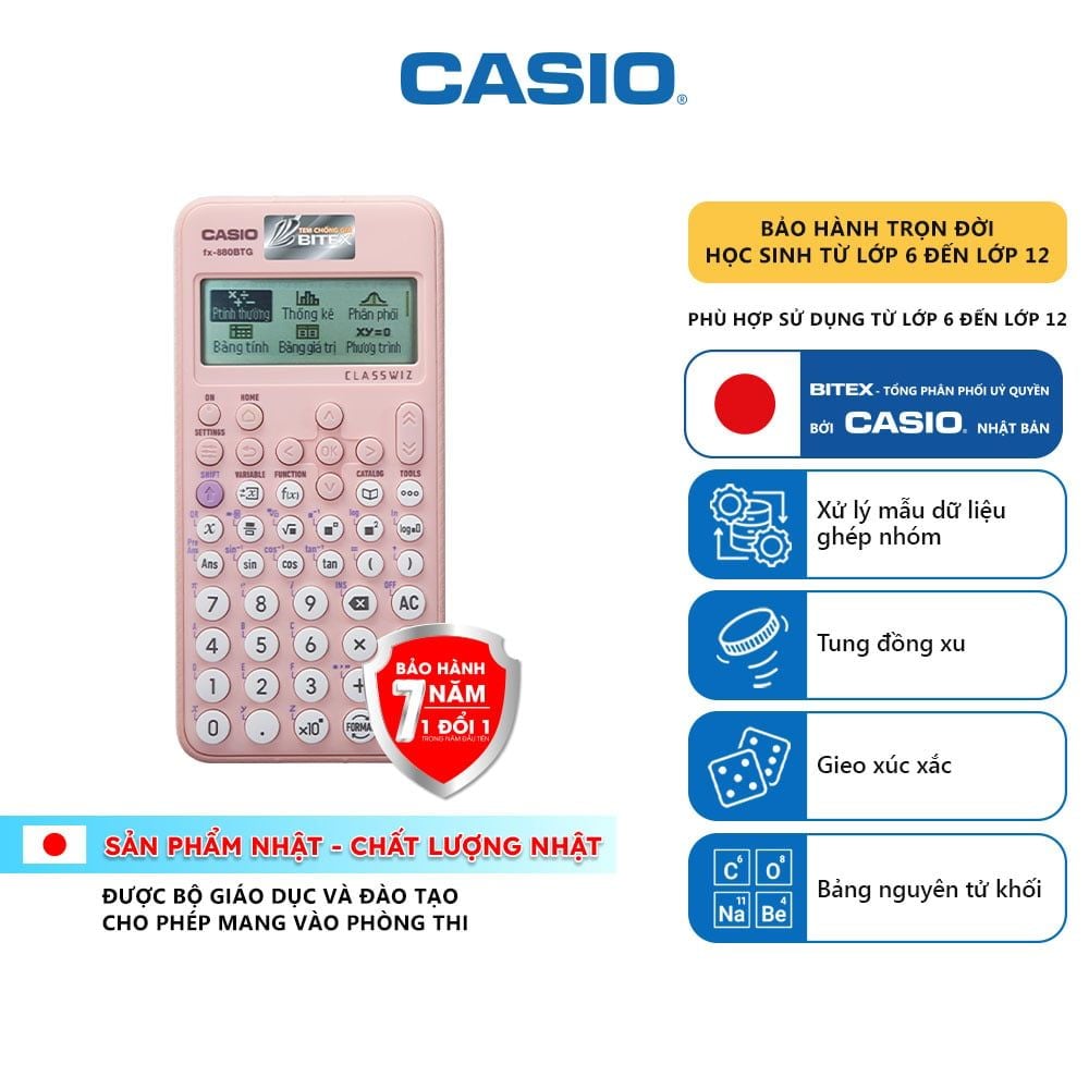 Máy tính Casio Fx-880BTG