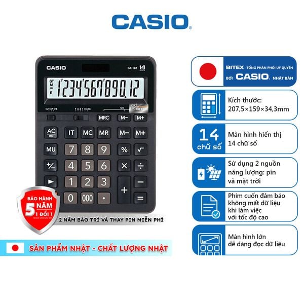 Máy tính Casio GX-14B