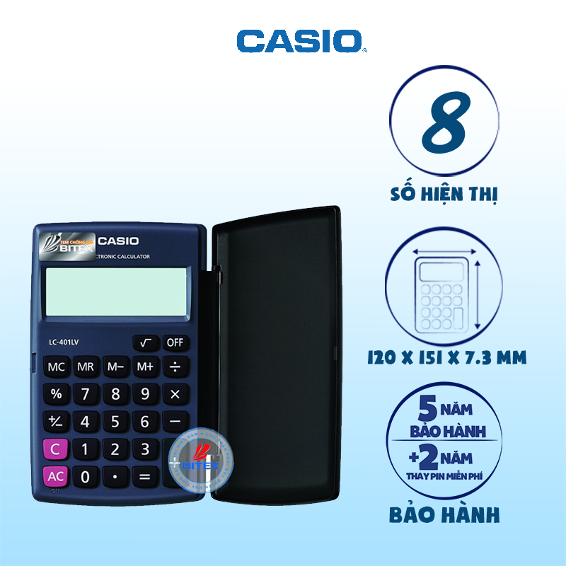 Máy tính Casio LC-401LV