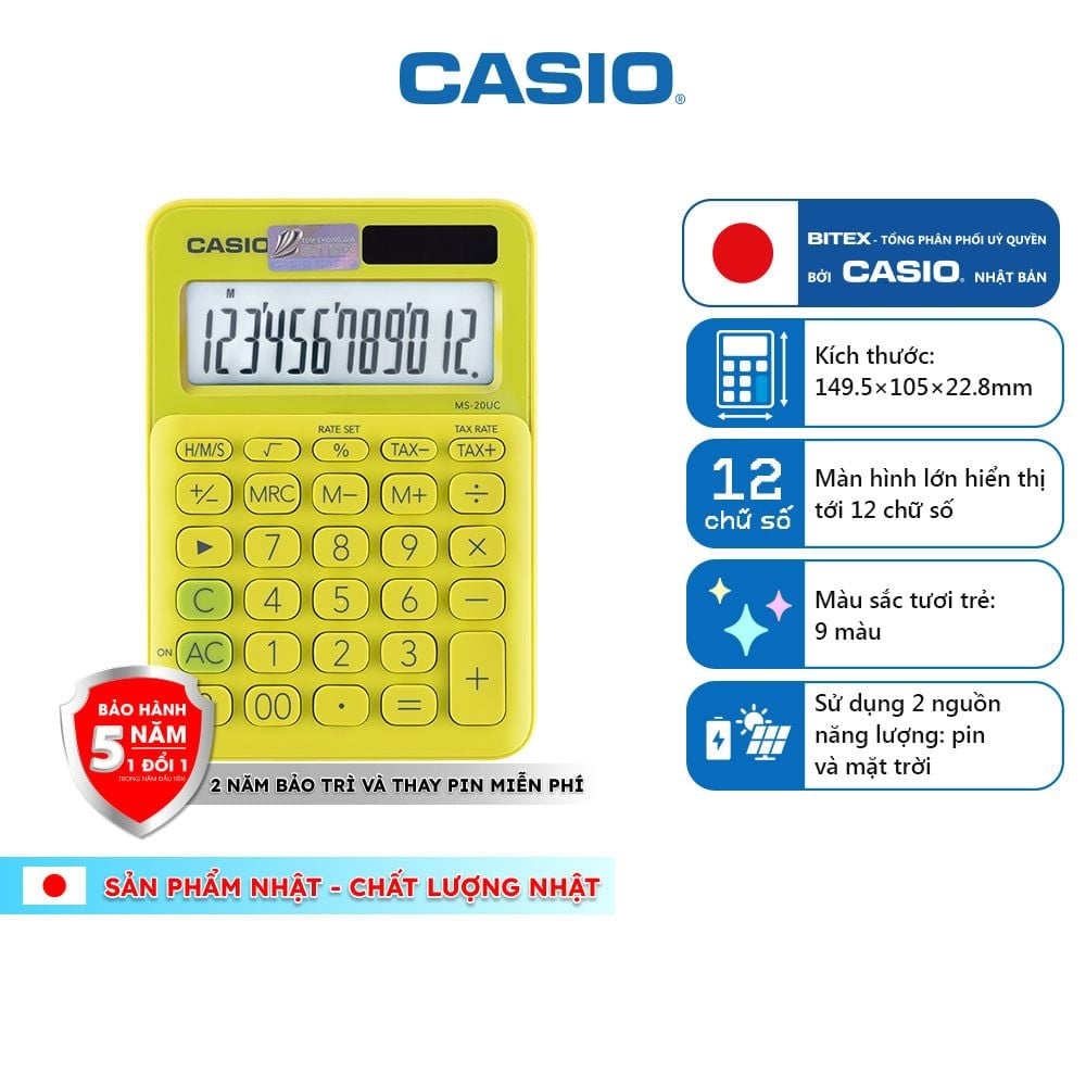 Máy tính Casio MS-20UC