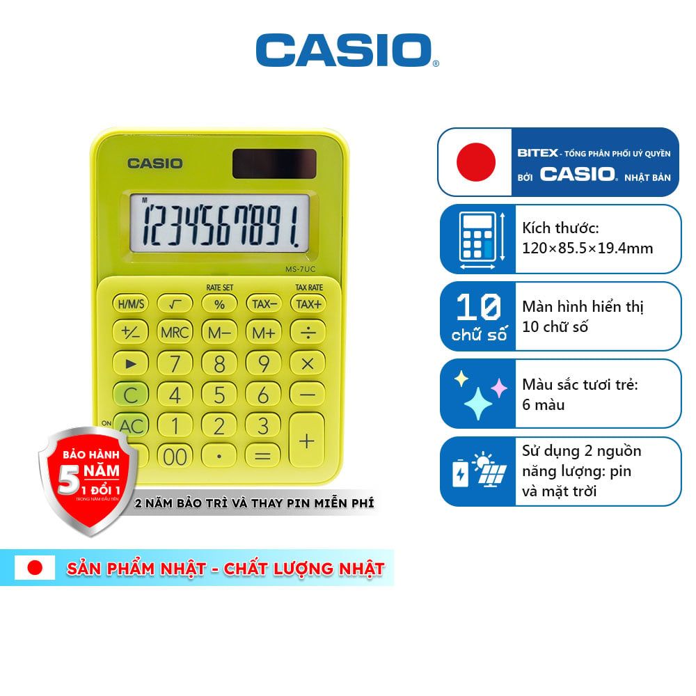 Máy tính Casio MS-7UC