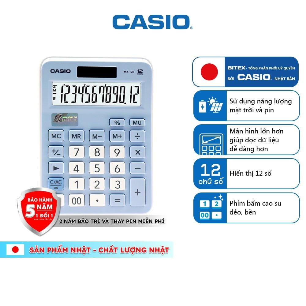Máy tính Casio MX-12B