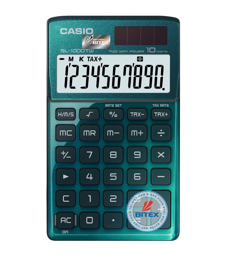 Máy tính Casio SL-1000TW (7 màu)