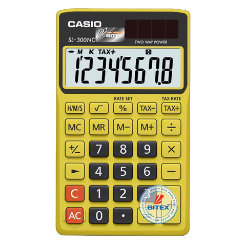 Máy tính Casio SL-300NC (10 màu)