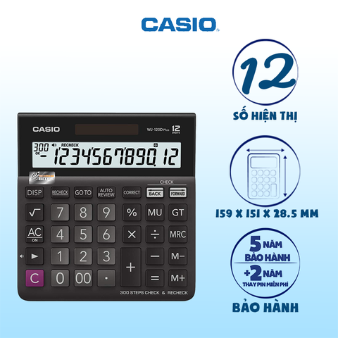Casio WJ-120D Plus