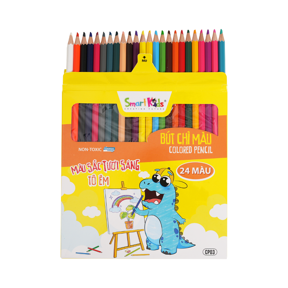 Bút chì màu Dino CP03 24 màu