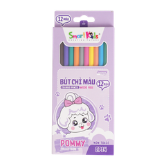 Bút chì màu Pommy Collection CP14/ CP15/CP16 SmartKids12/18/24 màu dành cho bé