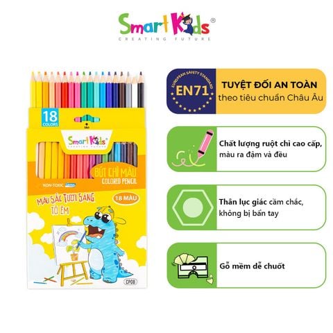 Bút chì màu Dino CP02 12 màu