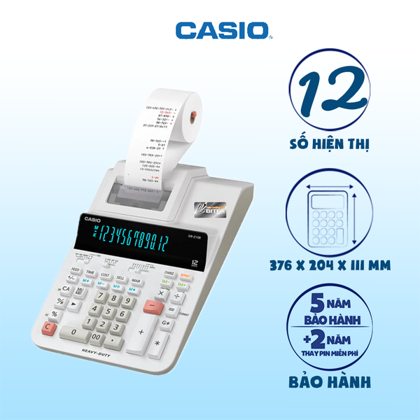 Máy tính Casio DR-210R