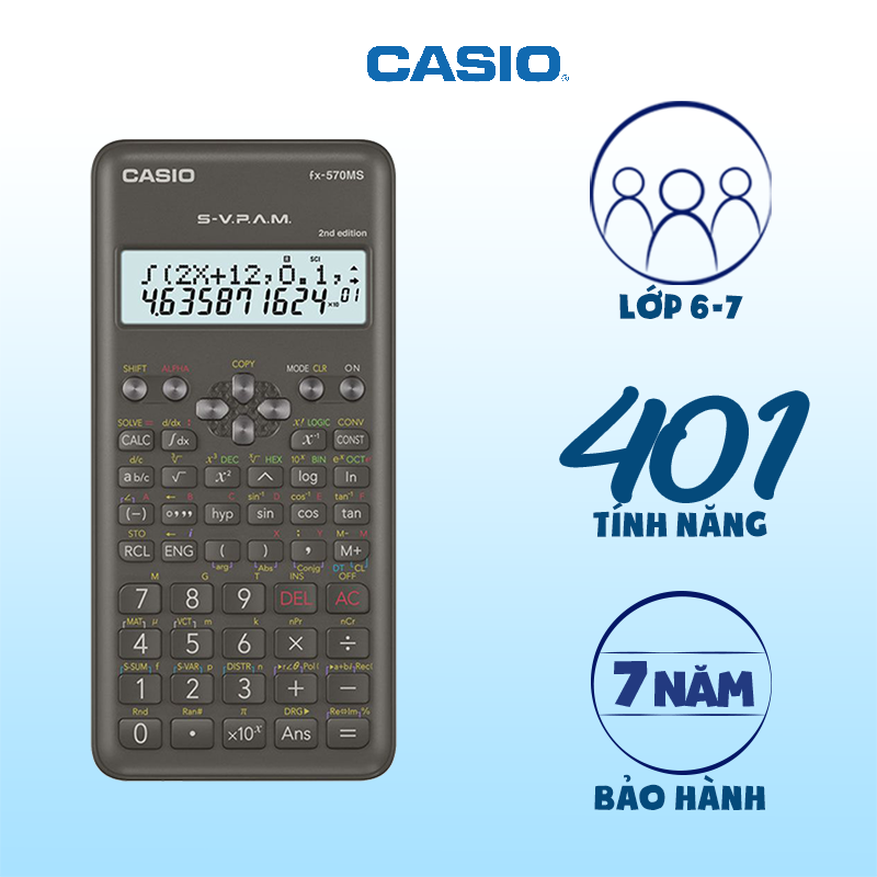 Máy tính Casio fx-570MS NEW