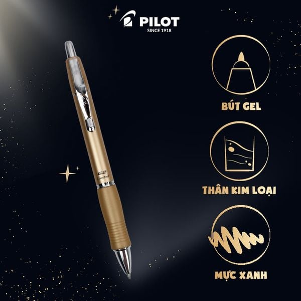 Bút ký G-2 Limited (Thân Gold) BL-G2L-7-BL-GD