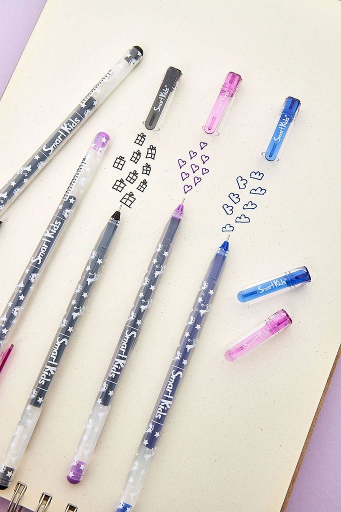 Bút gel mực tím / xanh (0.5 mm) Dino G01