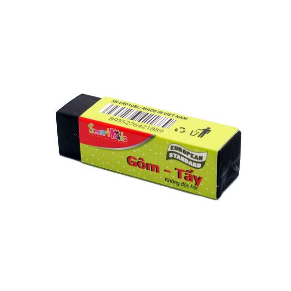 Gôm tẩy đen SmartKids SK-ER010BL (32 cục/hộp)
