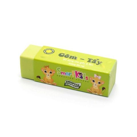 Gôm tẩy xanh lá Smartkids SK-ER010GR (32 CỤC/HỘP)