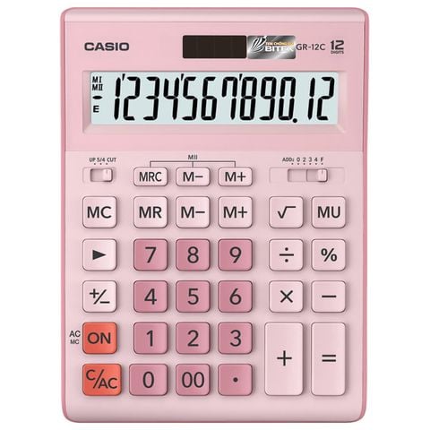 MÁY TÍNH CASIO GR-12C-WR