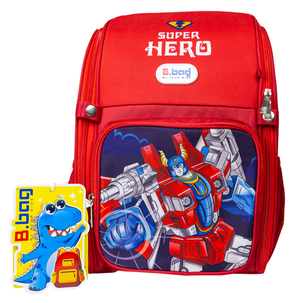 Balo Chống Gù Adventure Box-Super Hero B-12-114 Đỏ