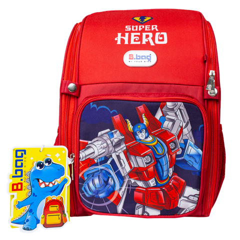 Balo Chống Gù Adventure Box-Super Hero B-12-114 Đỏ