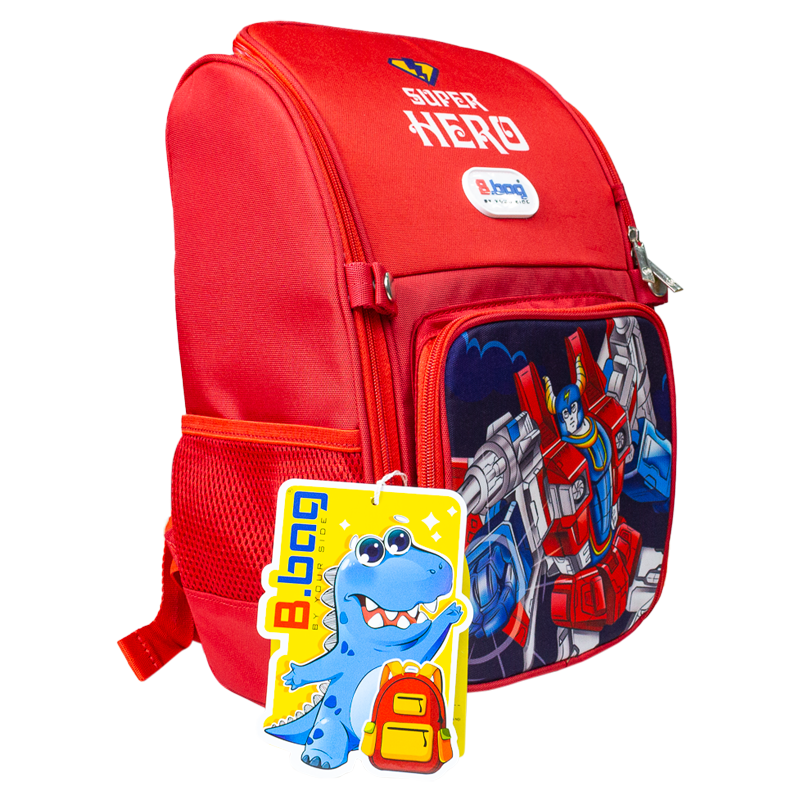 Balo Chống Gù Adventure Box-Super Hero B-12-114 Đỏ