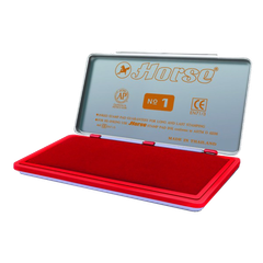 Hộp dấu kim loại H-01 đỏ