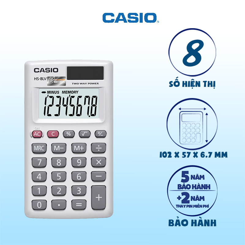 Máy tính Casio HS-8LV