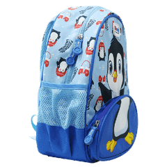 Balo mẫu giáo Buddy-Penguin B-12-101 Xanh