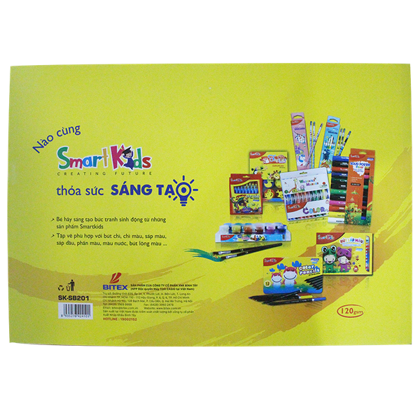 Tập vẽ tranh A3 - SK-SB201