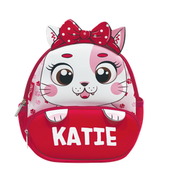 Ba lô mẫu giáo Cute Pets-Katie B-046 Hồng đậm