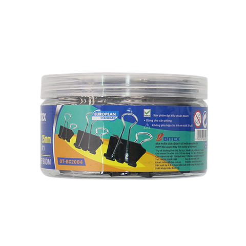Kẹp bướm 25mm OT-BC2004 (48 cái/hộp)