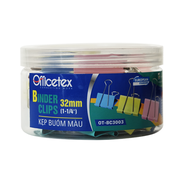 Kẹp bướm 32mm OT-BC3003 (24 cái/hộp)