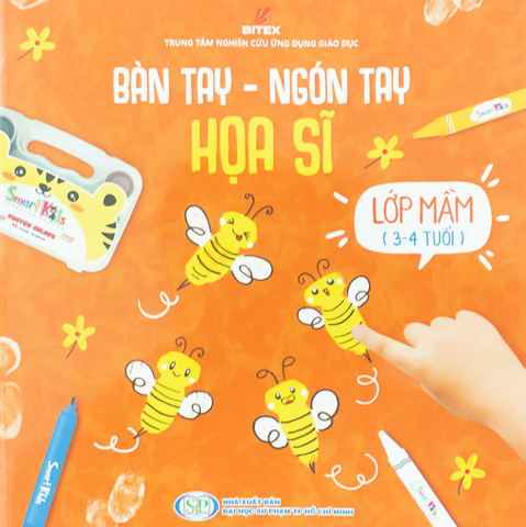 Sách bàn tay - Ngón tay họa sĩ lớp mầm (3-4 Tuổi)