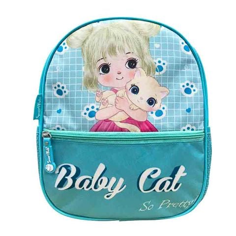 Ba lô mẫu giáo Toy Station-Baby Cat B-008 Xanh nhạt