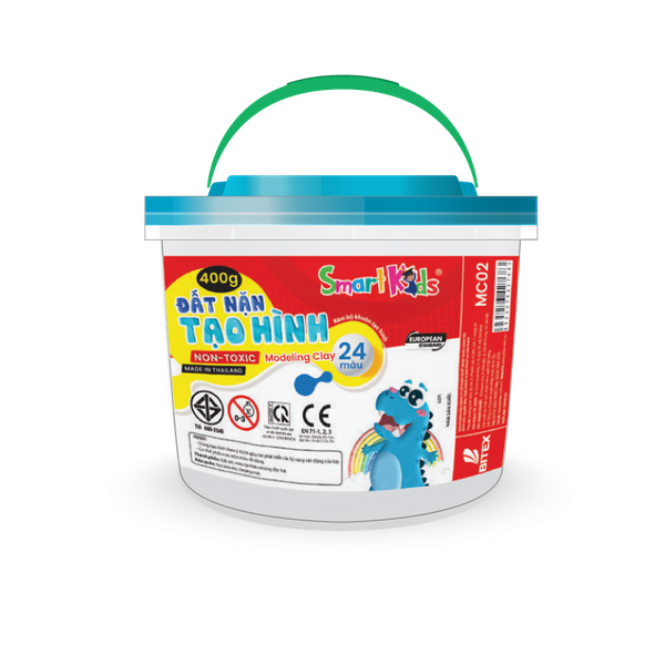 Đất nặn hũ nhựa MC02