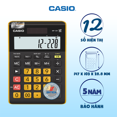 Máy tính Casio MP-12R