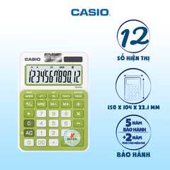 Máy tính Casio MS-20NC xanh lá