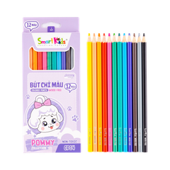 Bút chì màu Pommy Collection CP14/ CP15/CP16 SmartKids12/18/24 màu dành cho bé