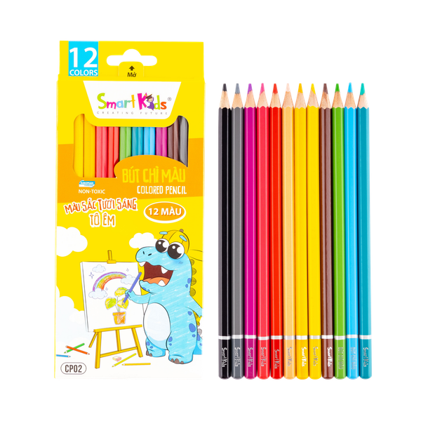 Bút chì màu Dino CP02 12 màu