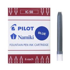Ống mực bút máy KAKUNO IC-50-L (vỉ 6 ống)