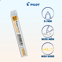 Ruột chì bấm Color Eno màu vàng PLCR-7-Y