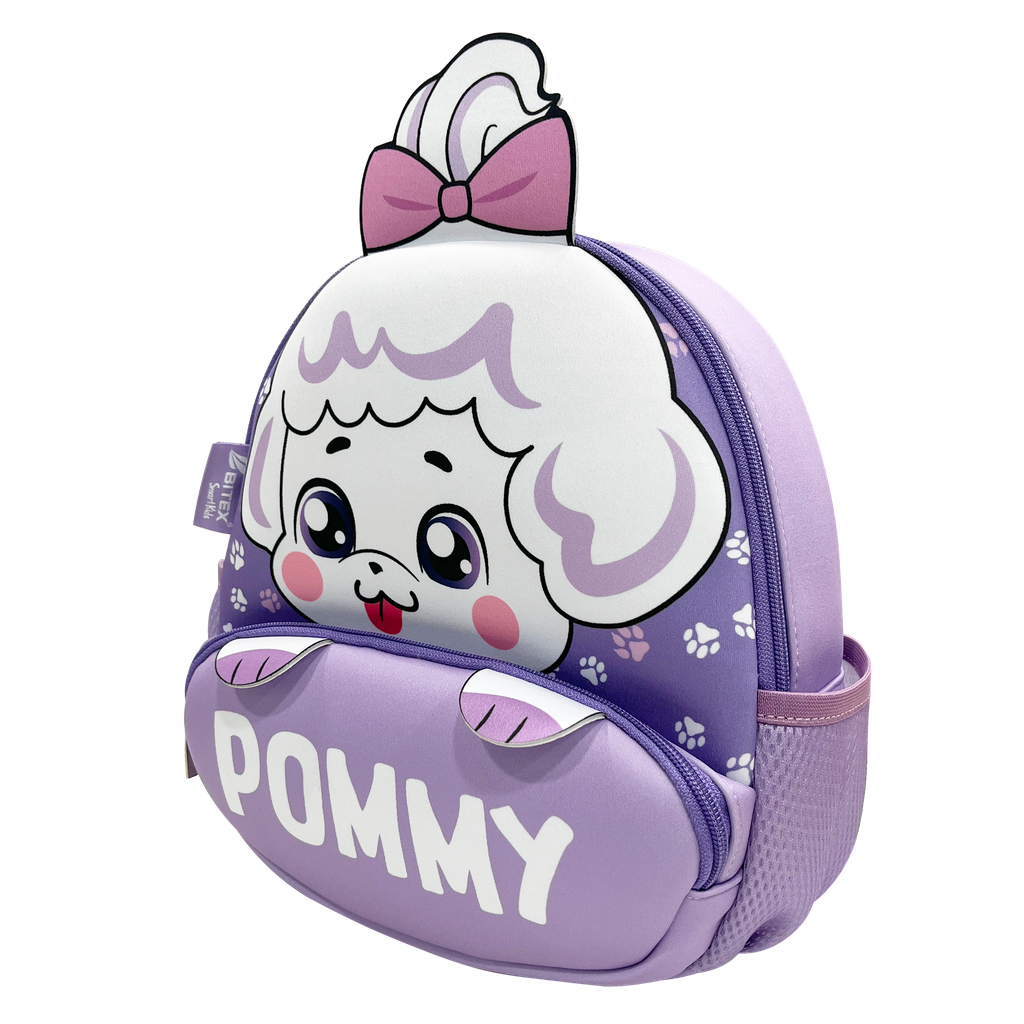 Ba lô mẫu giáo Cute Pets-Pommy B-021 Tím