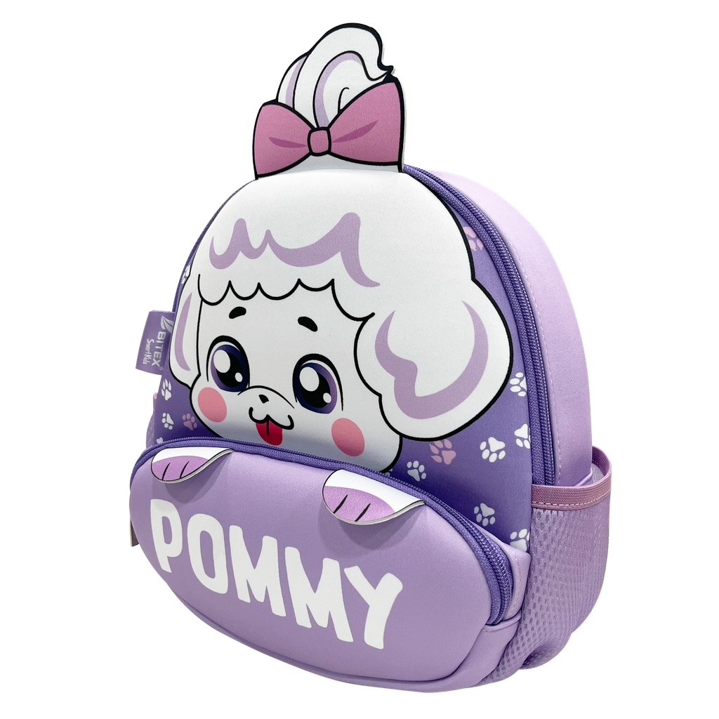 Ba lô mẫu giáo Cute Pets-Pommy B-021 Tím