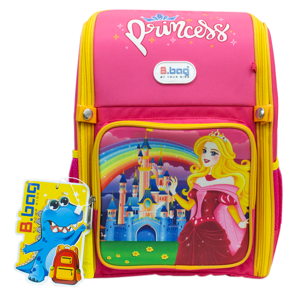 Balo Chống Gù Adventure Box-Princess B-12-115 Hồng