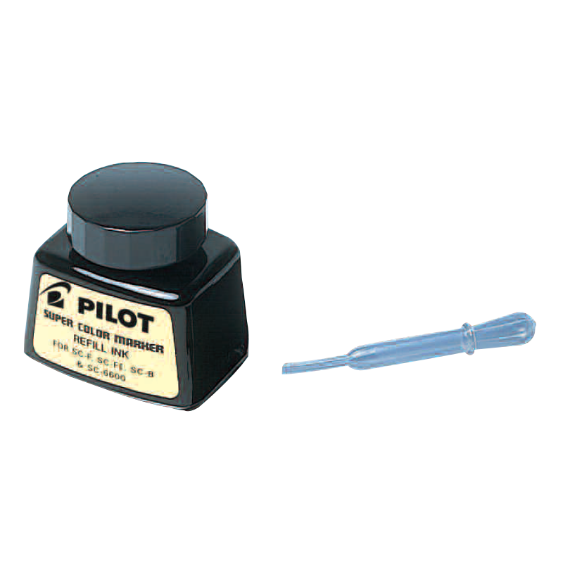 Mực bút lông dầu màu đen SC-RF-B (12 hủ/hộp)