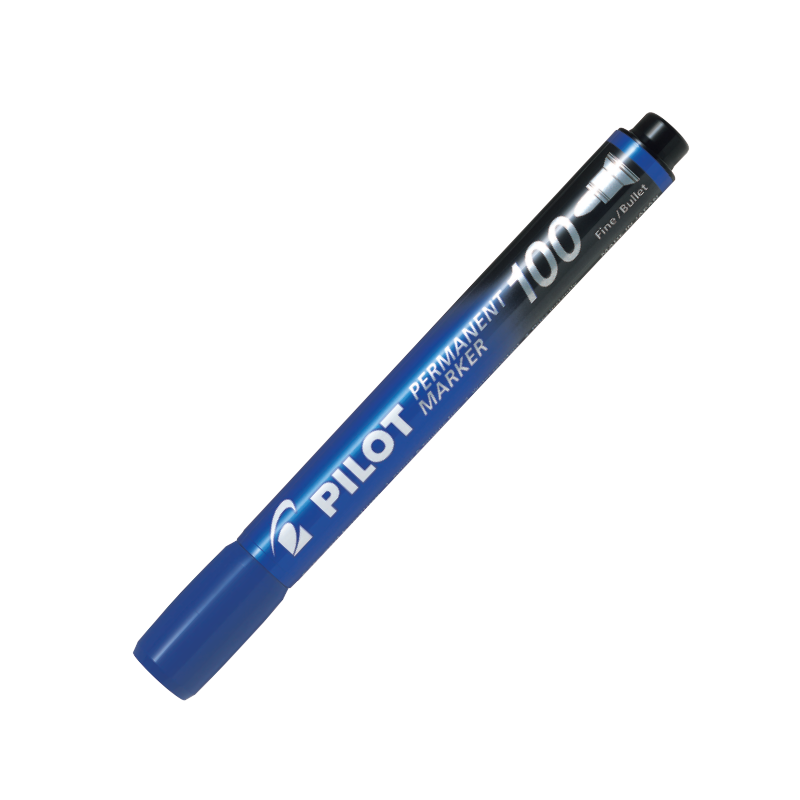 Combo Pilot 05 : Bút xóa được mực xanh, Bút lông dầu mực xanh, Bút bi Super Grip.G mực xanh