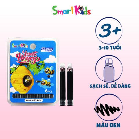 Vỉ 6 ống mực đen SK-FI2002BL