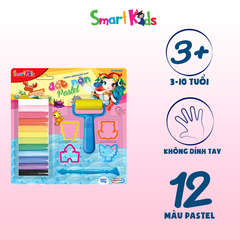 Đất nặn Pastel SK-PMC3001 (12 màu + 6 đồ chơi)
