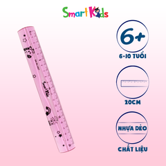 Thước dẻo 20 cm màu hồng SK-RL1007