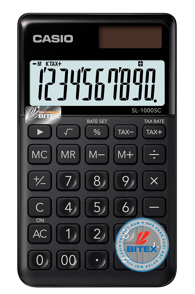 Máy tính Casio SL1000SC (7 màu)
