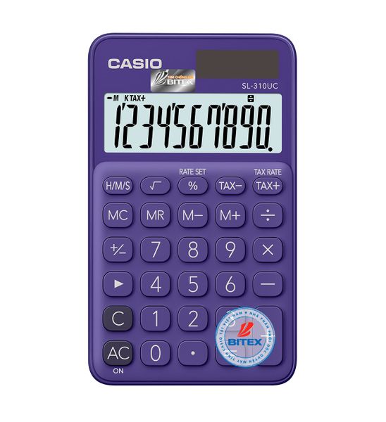 Máy tính Casio SL-310UC màu tím