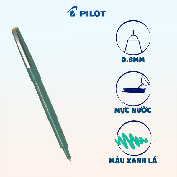 Bút Razor Point mực xanh lá SW-10PP-G