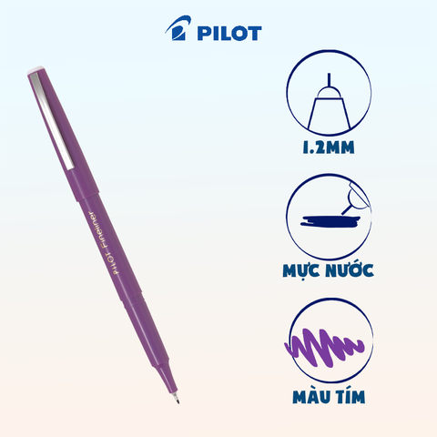 Bút Fineliner mực tím SW-PPF-V